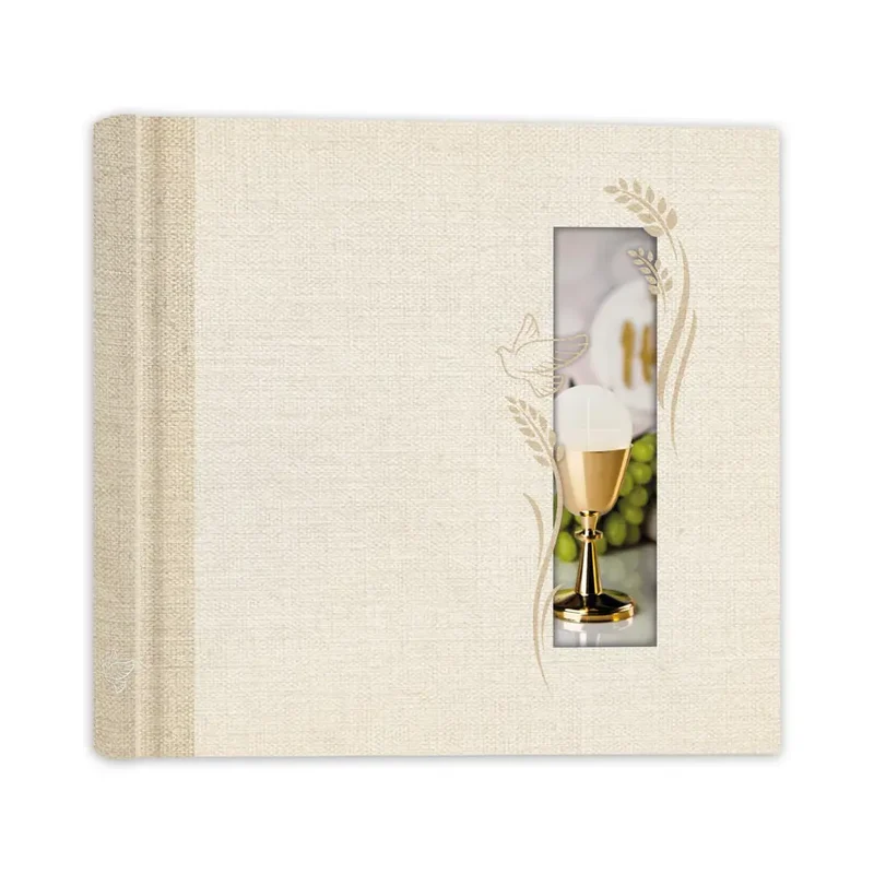 ZEP Album in cartoncino con velina "Comunion 18" (24x24) 20 Fogli - Art. CMD242420