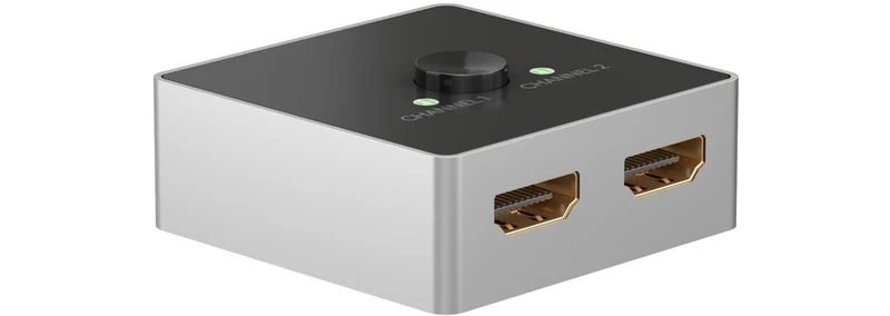 Manuelle HDMI™-Umschaltbox 2 auf 1 (4K @ 60 Hz)