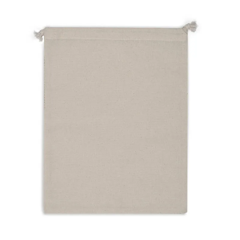 Borsa per alimenti riutilizzabile in cotone OEKO-TEX® 25x30cm