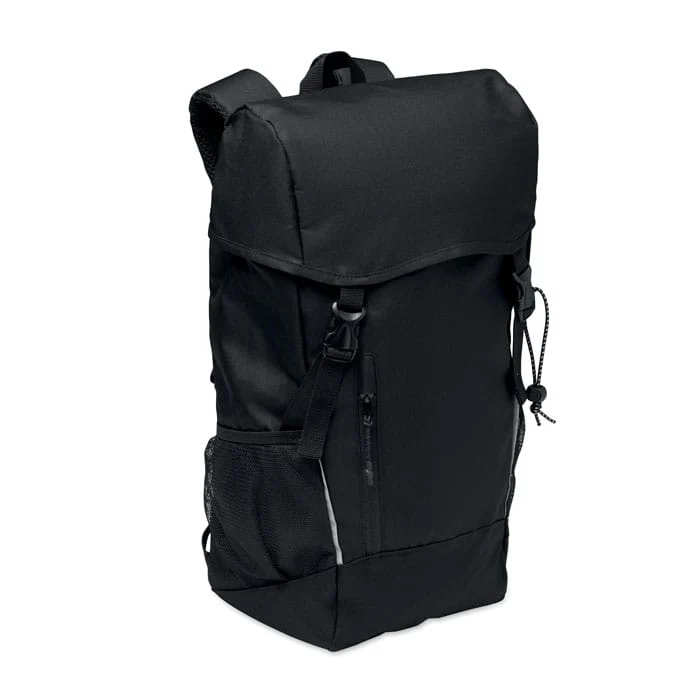 Zaino RPET 15L con strisce riflettenti