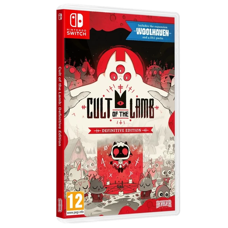 Cult of the Lamb Definitive Edition Nintendo Switch PAL Ita Nuovo NSW