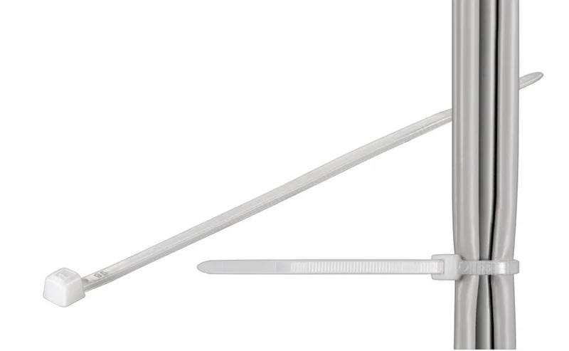 Kabelbinder, wetterfester Nylon 30cm, weiss