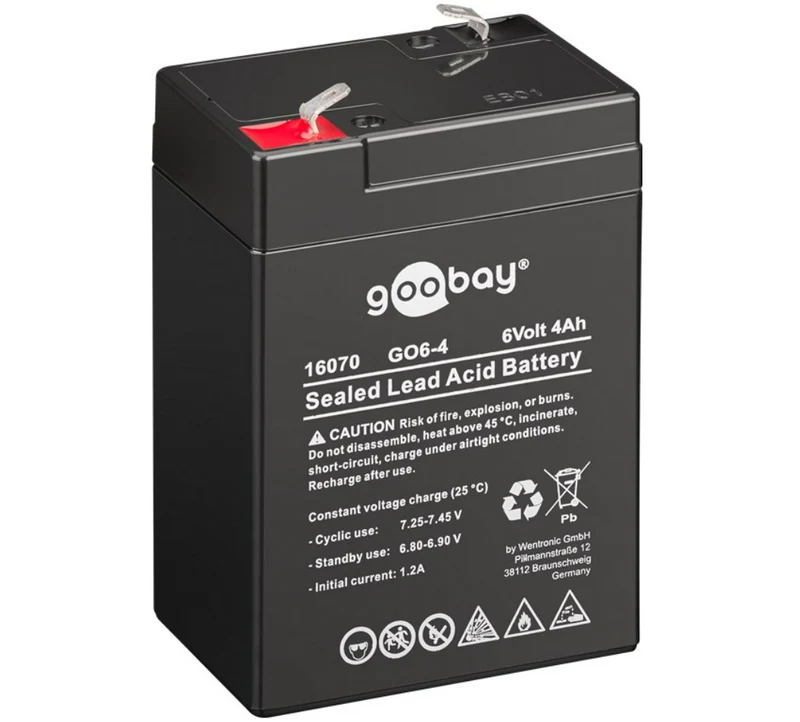 GO6-4 (4000 mAh, 6 V)