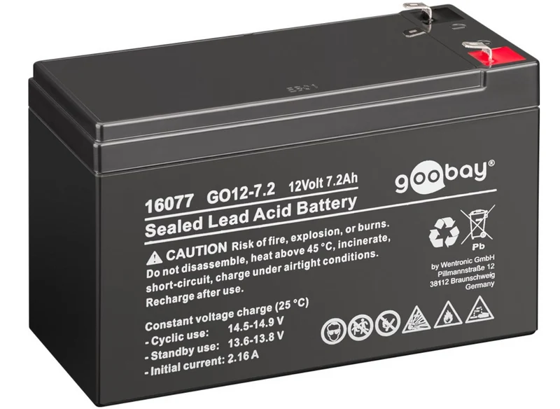 GO12-7.2 (7200 mAh, 12 V)