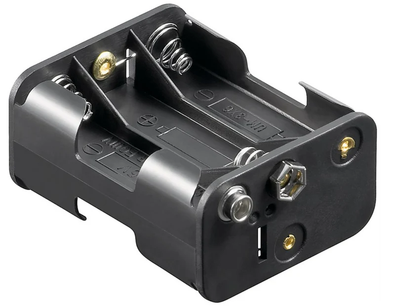 6x AA (Mignon) Batteriehalter
