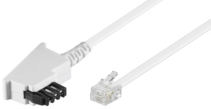 Telefonkabel (Universal Pinout), weiss