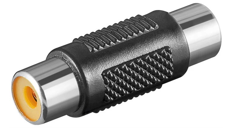 Cinch-Adapter, Buchse zu Buchse (10 Stück)