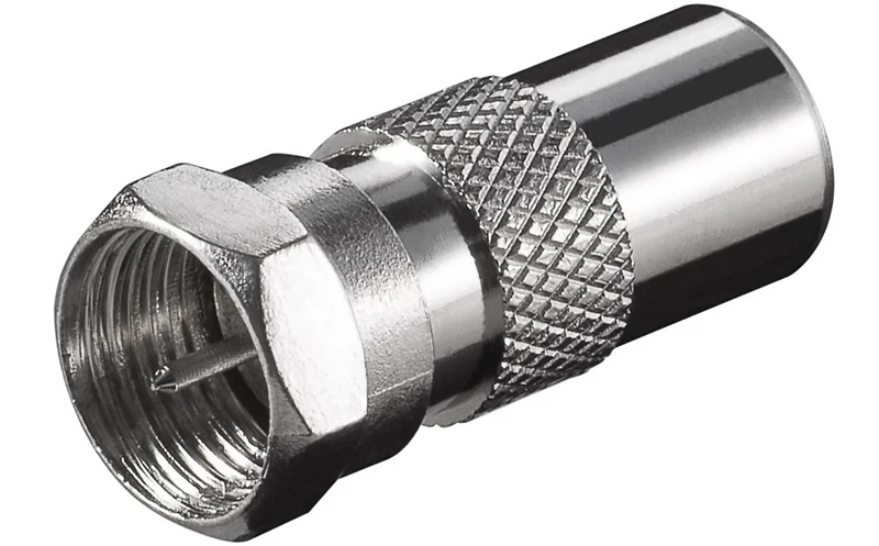 F-Adapter: F-Stecker > Koax-Stecker (10 Stück)