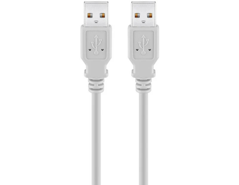 USB 2.0 Hi-Speed-Kabel, grau