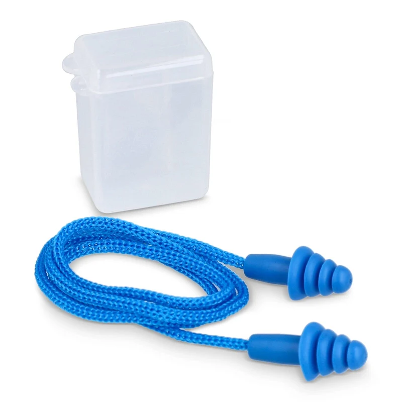 Tappi per orecchie in TPE con cordino EN 352-2 32 dB