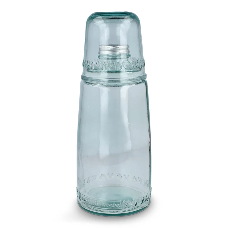 Set di bicchieri in vetro riciclato InSideOut ReuuZ 1L