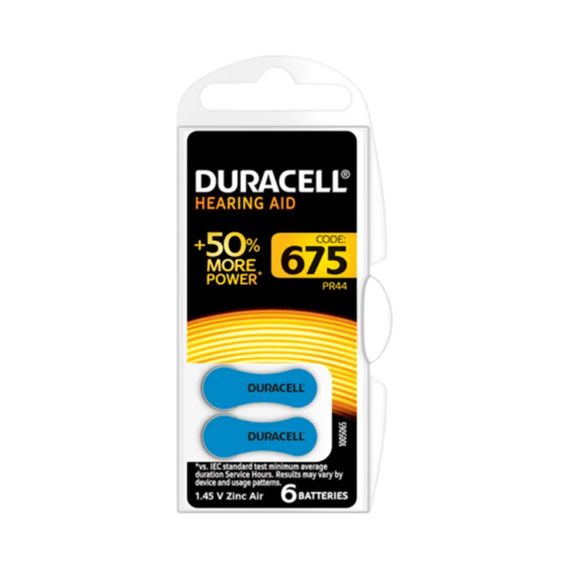 Duracell acustica V675 x6