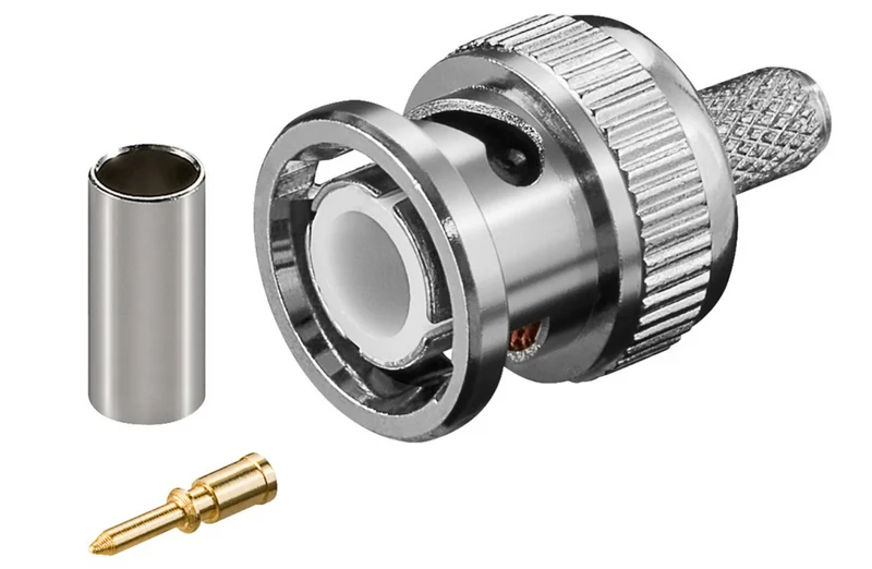 BNC-Crimpstecker für RG58-/U-Kabel (10 Stück)