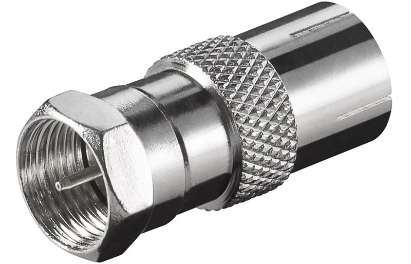 F-Adapter: F-Stecker > Koax-Buchse (10 Stück)