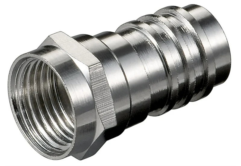 Crimp F-Stecker 7,0 mm