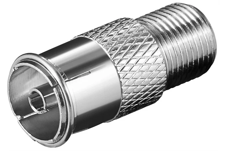 F-Adapter: F-Buchse > Koax-Buchse (10 Stück)