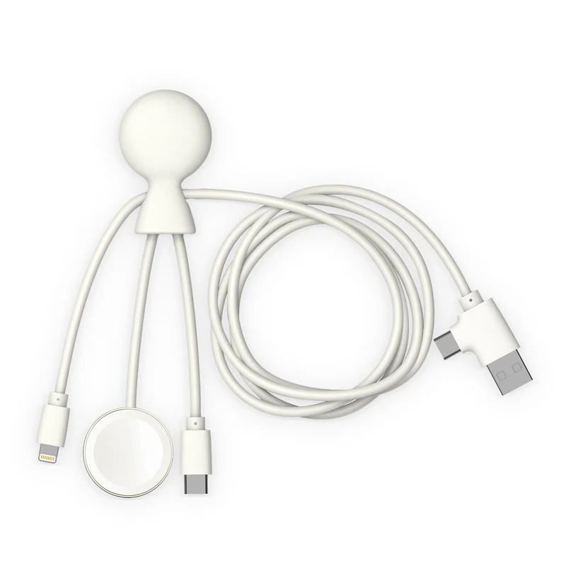 Cavo multiplo Xoopar Mr. Bio Long per Apple/Samsung Watch da 1 metro