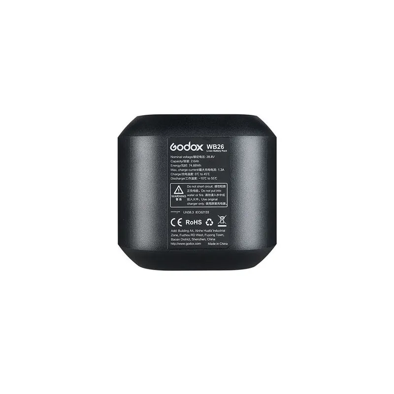 Godox batteria WB26 (per AD600Pro)
