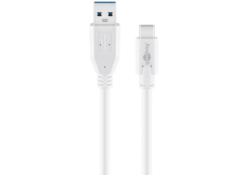 USB-C™ auf USB A 3.0 Kabel, weiss