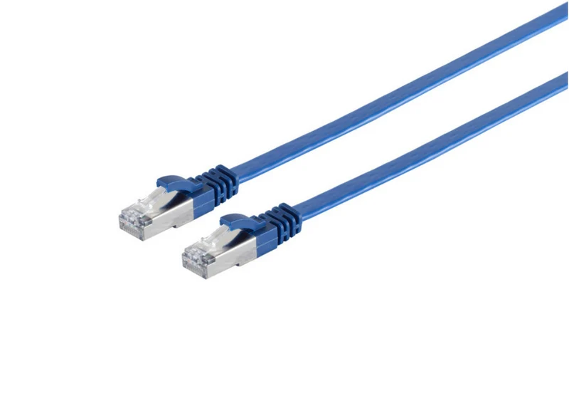 CAT 7 Patchkabel flat U/FTP, farbig