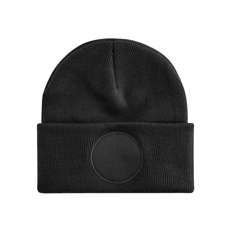 Berretto Circular Patch Beanie