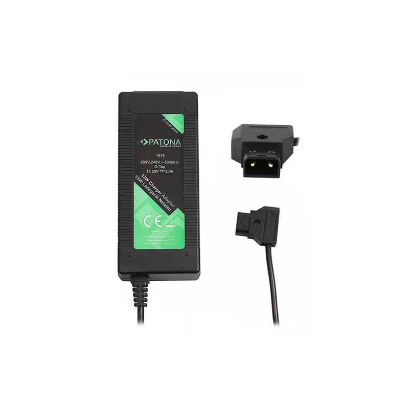 Patona Caricabatteria Premium per V-Mount Porta D-TAP