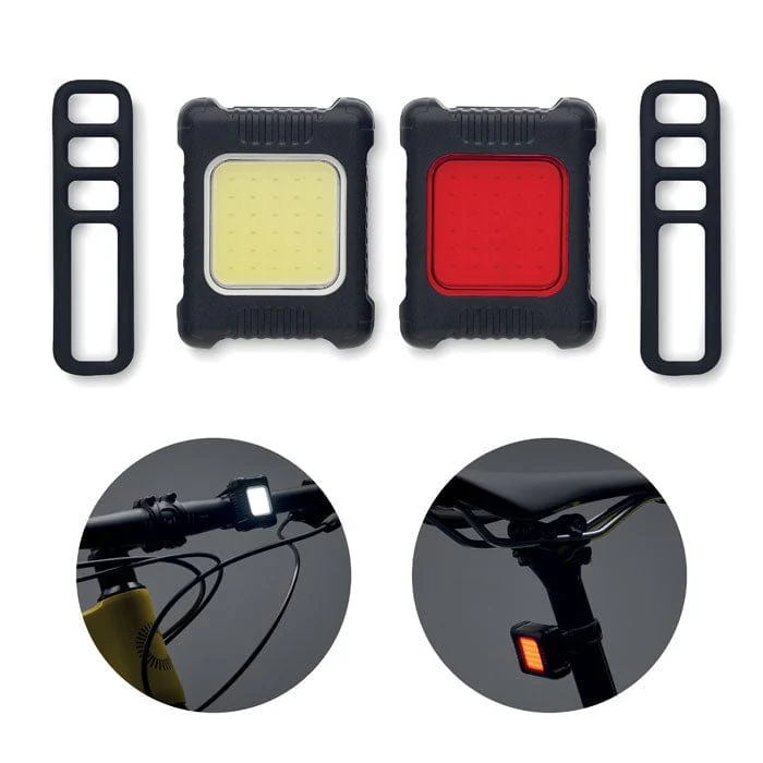 Set luci per bici ricaricabile