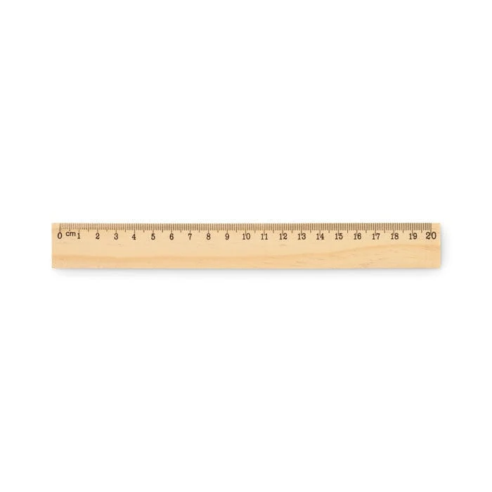 Righello in legno 20 cm