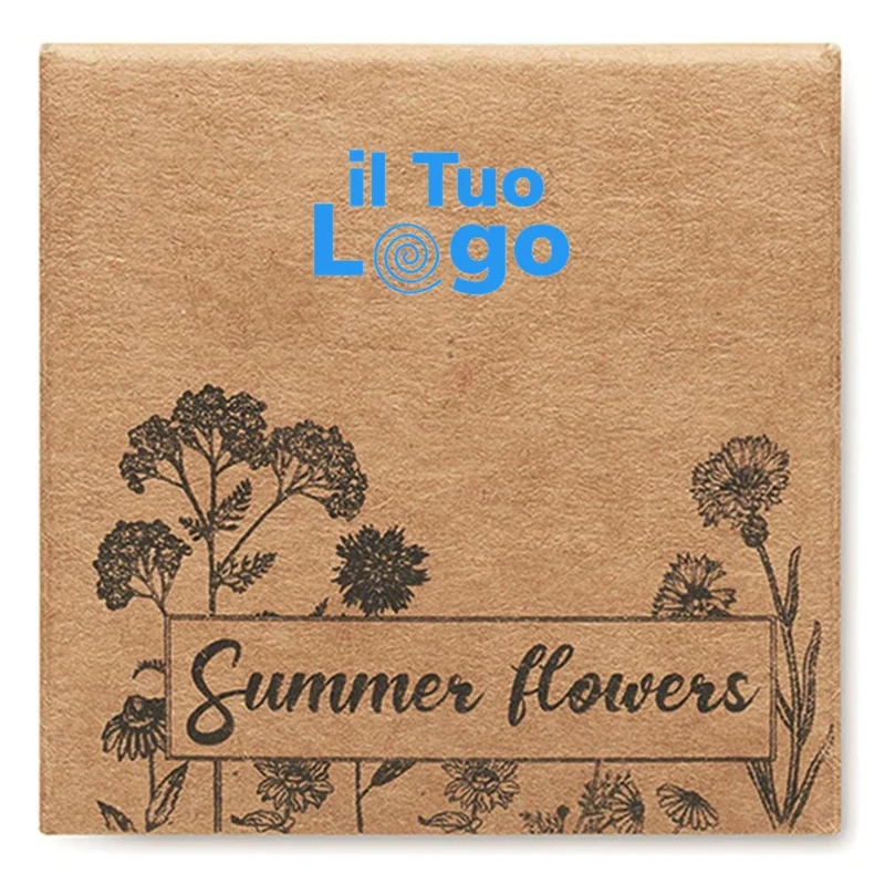 Disco con mix di semi di fiori