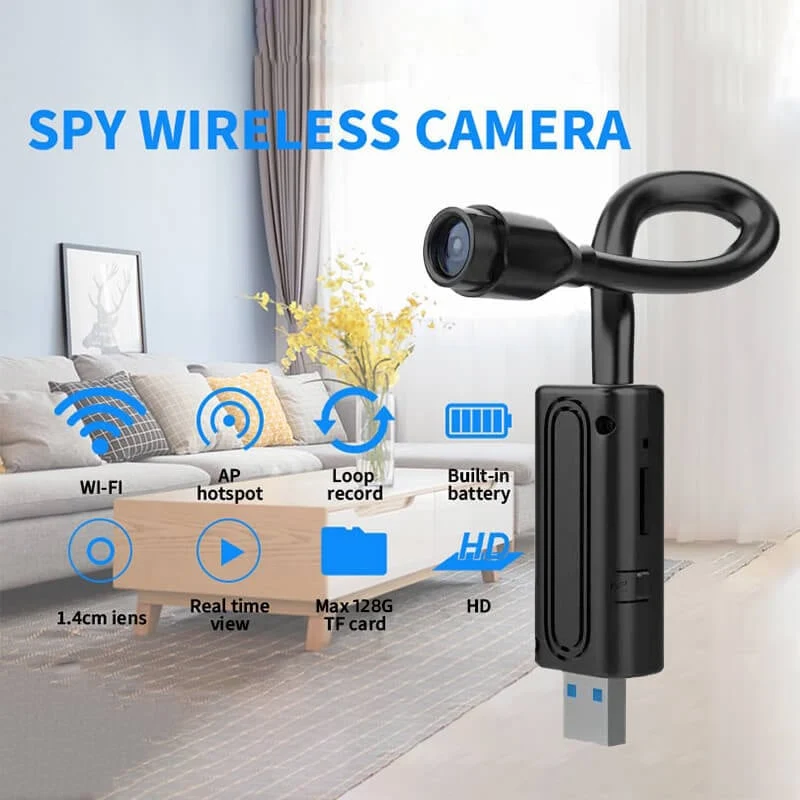 ShadowSight™ Mini-WLAN-Kamera – Erleben Sie jeden Moment, überall und jederzeit