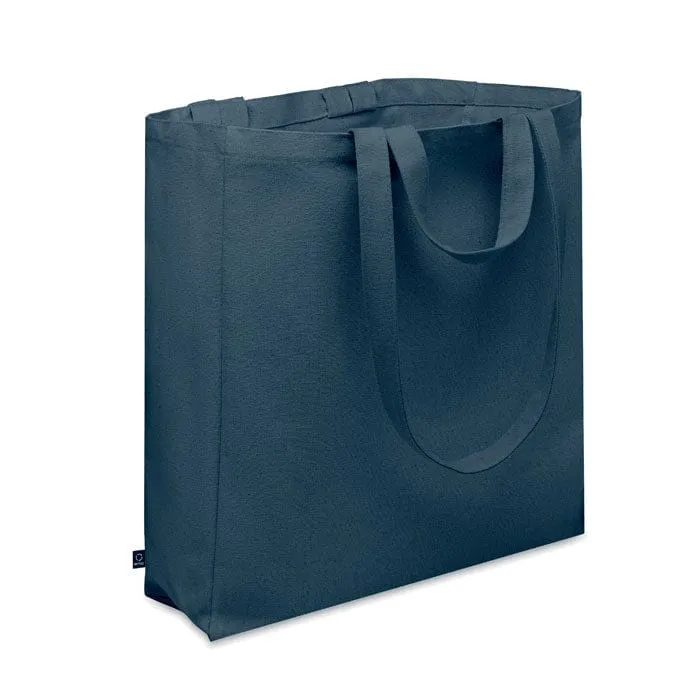 Shopper doppio manico in cotone riciclato
