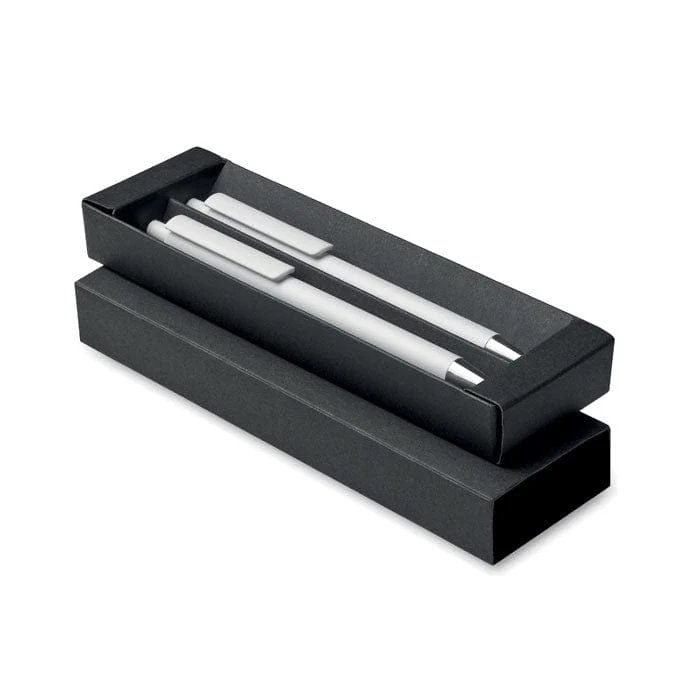 Set di penne in alluminio riciclato
