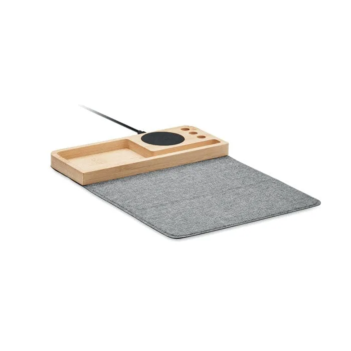 Caricabatterie wireless e supporto da scrivania