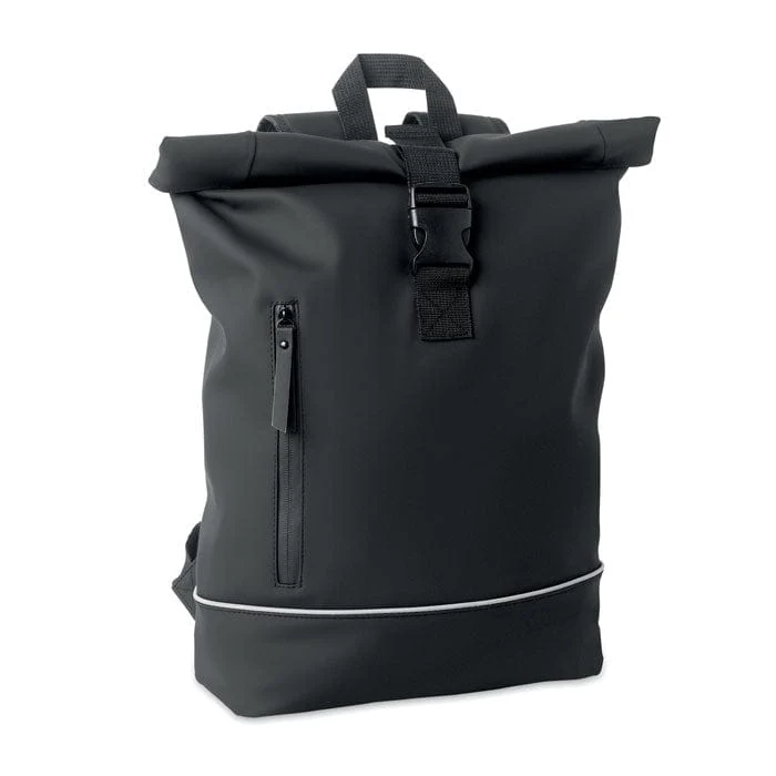 Zaino in PU rolltop per laptop