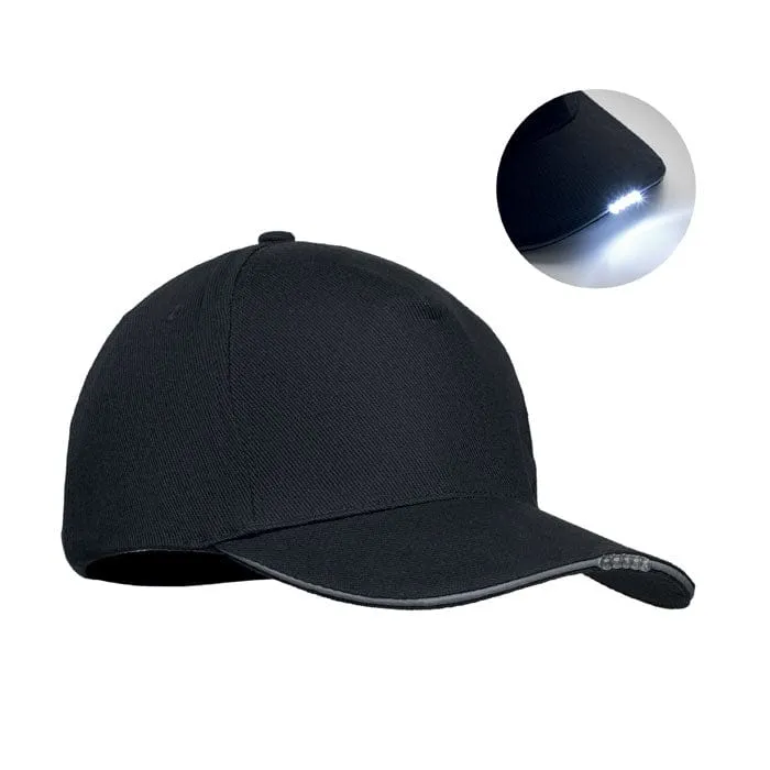 Cappellino con luce in cotone