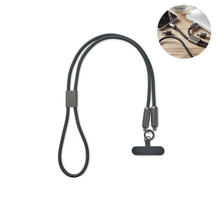 Cavo con cordino porta telefono 60W