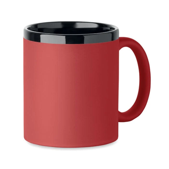 Tazza in ceramica da 300 ml soft touch
