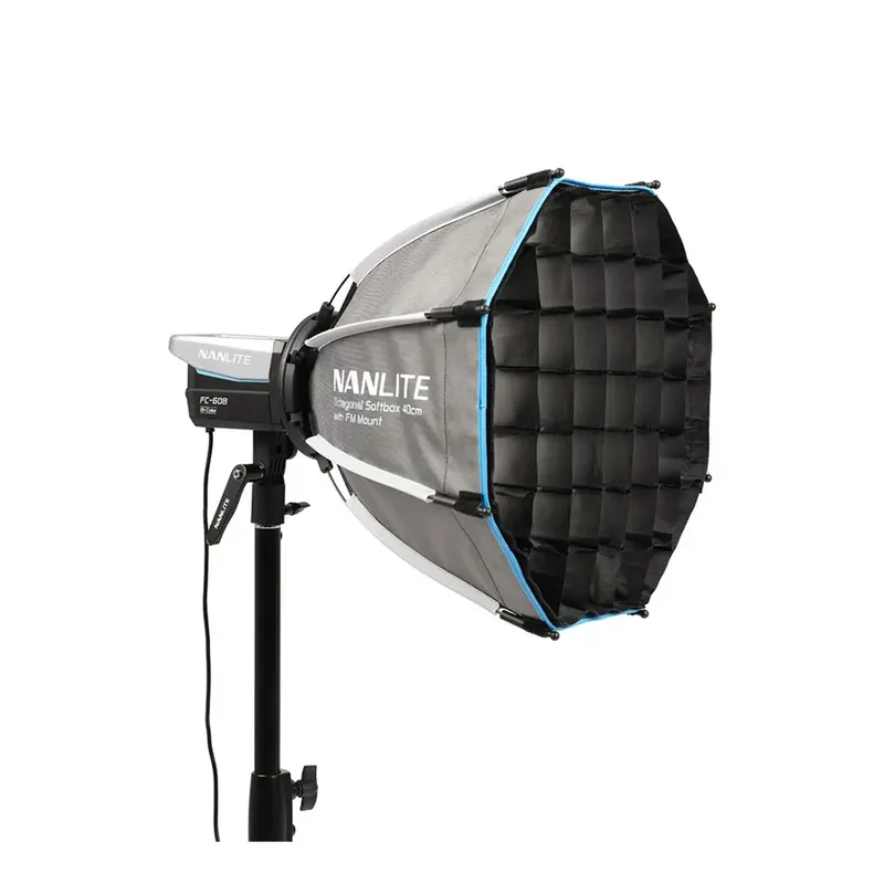 Nanlite Softbox Ottagonale Ripiegabile da 40 cm
