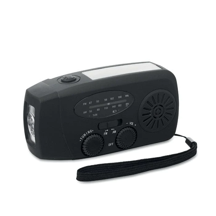 Radio portatile con torcia LED