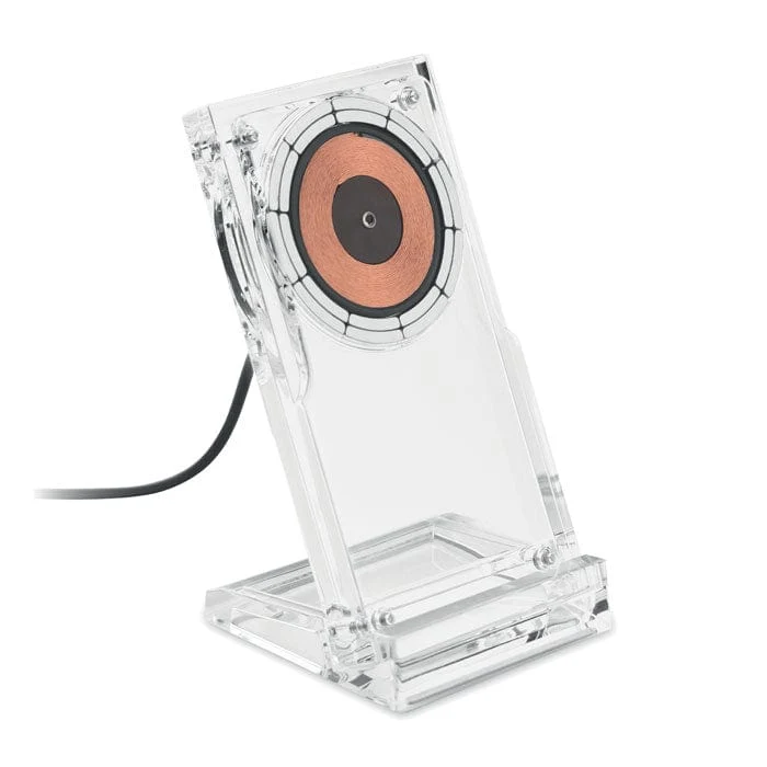 Caricabatterie wireless in acrilic