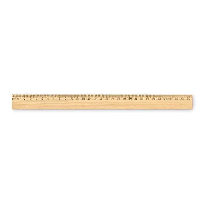 Righello in legno 30 cm