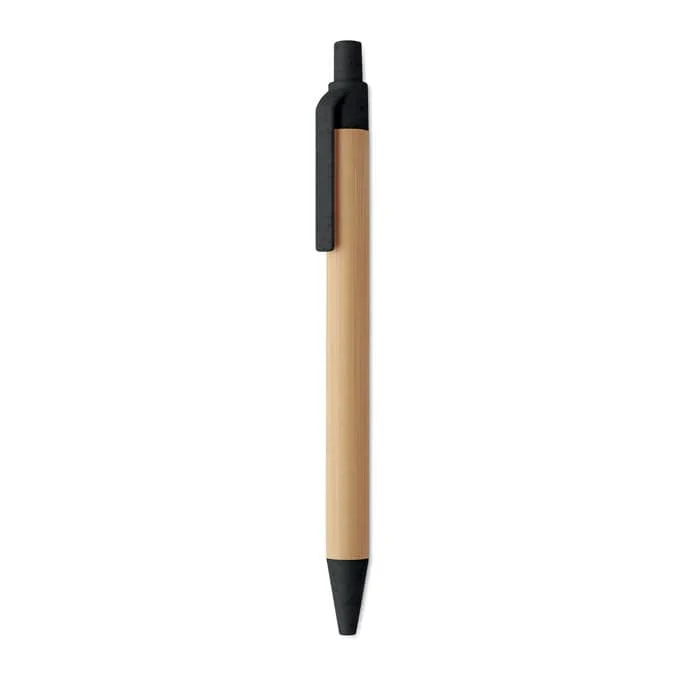 Penna a sfera in bambù e grano