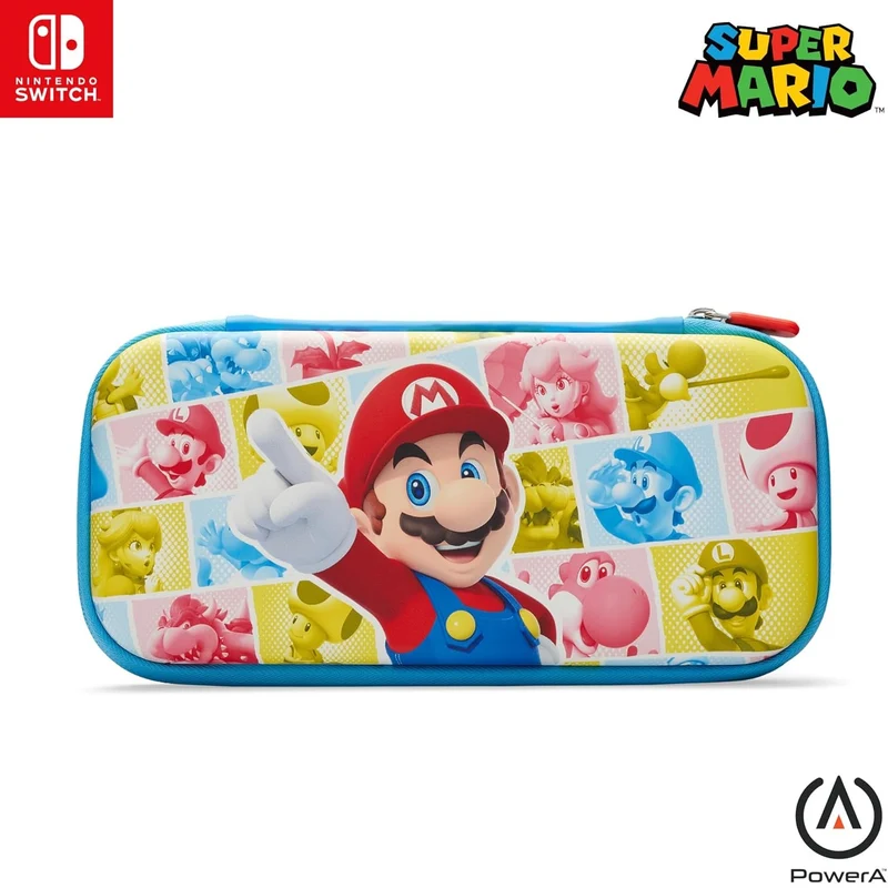 Custodia Protettiva PowerA Cabina Fotografica Mario - Modello OLED Nintendo Switch/Switch Lite