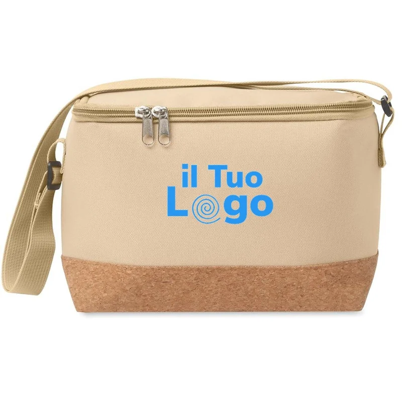 Borsa frigo 600D RPET e sughero
