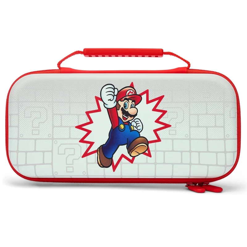 Custodia Protettiva Powera Brick Breaker Mario - Modello OLED Nintendo Switch/Switch Lite