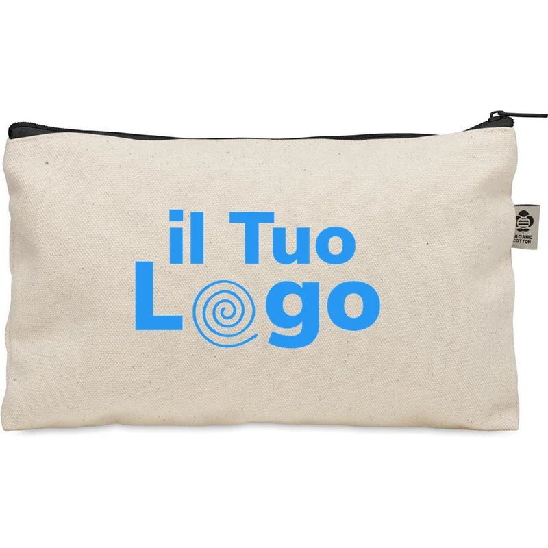 Astuccio porta cosmetici in cotone