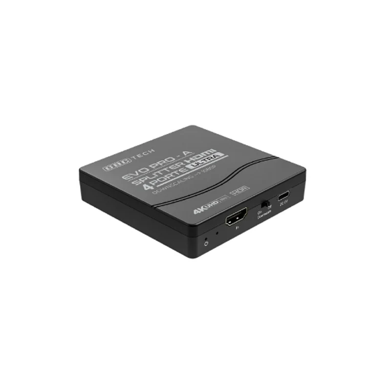 EVO PRO-A -Splitter HDMI 4k@60hz HDR 4 Porte Con Downscaling