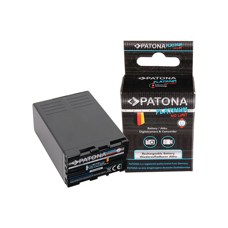 Patona Platinum Batteria Ricaricabile BP-U100 (Per Sony)