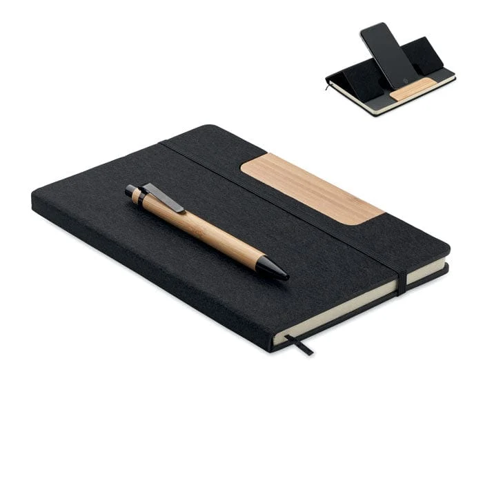 Set penna e blocco A5 RPET