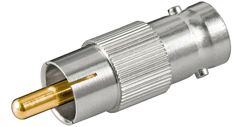 BNC-Kupplung > Cinchstecker (10 Stück)